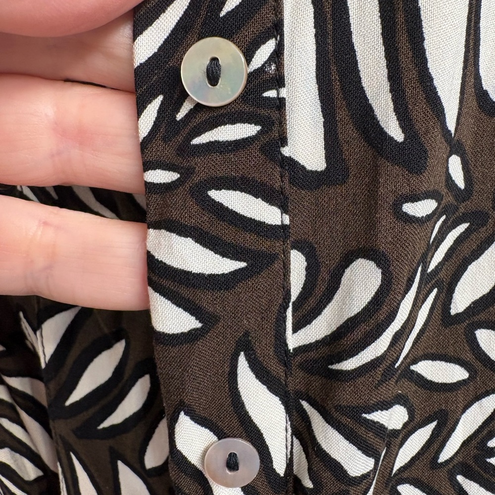 H&M Leaf Pattern Maxi Dress - Picture 4 of 4